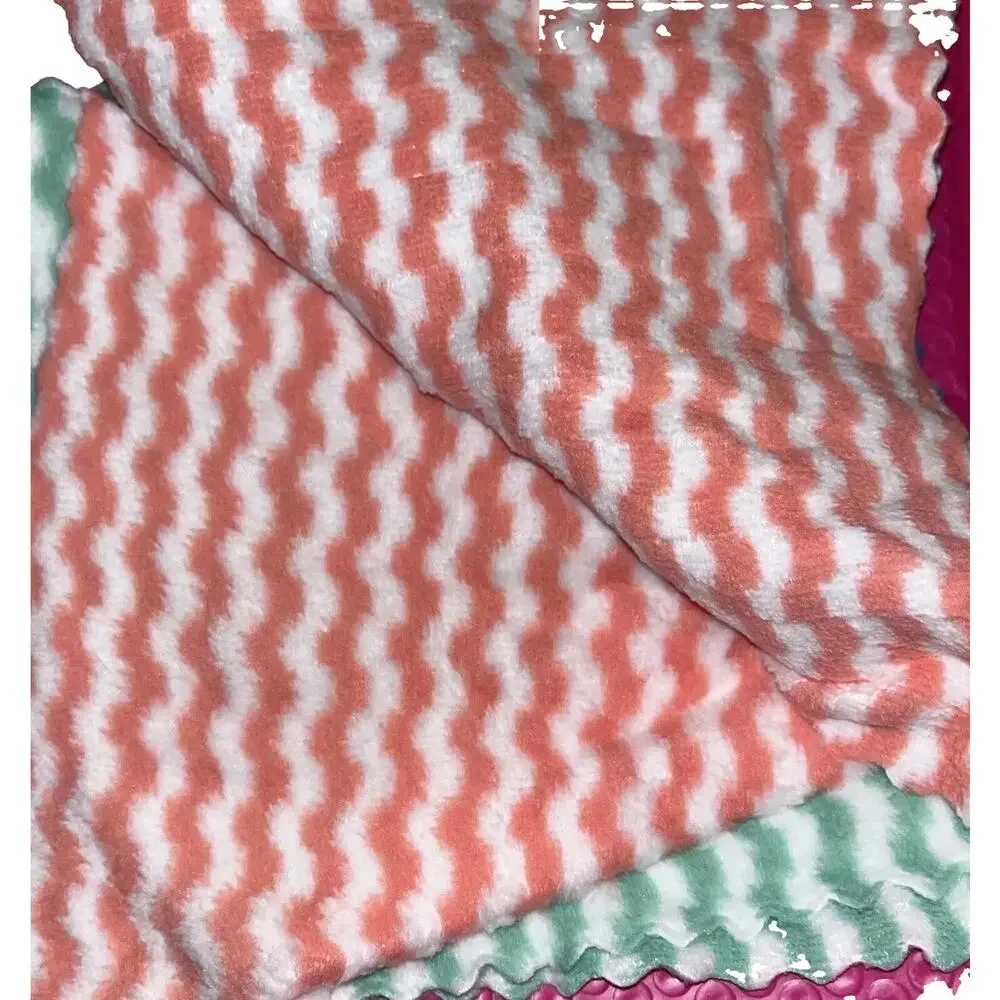 5pc Kitchen Dish Cloths Soft Absorbent Reusable Dish Towels Facial Cloths 8 x 8